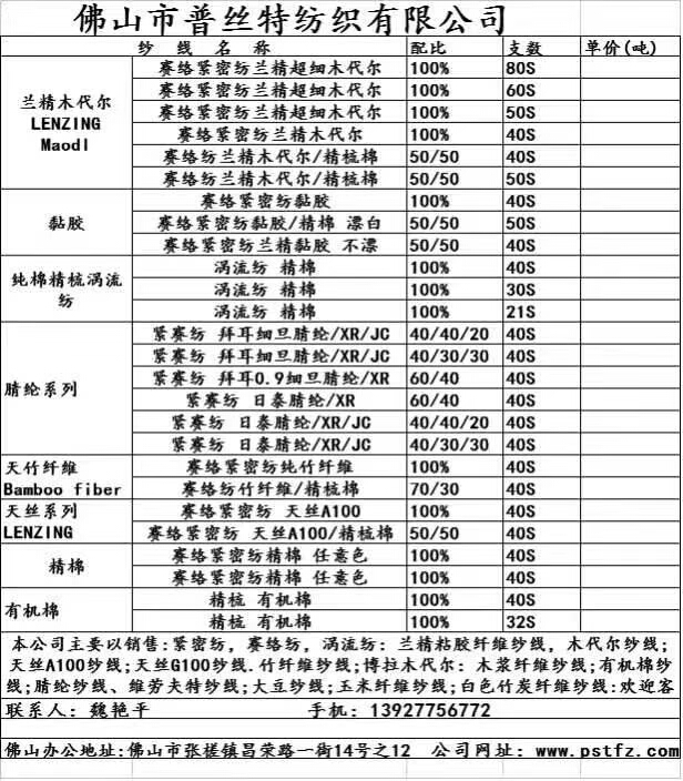 产品目录